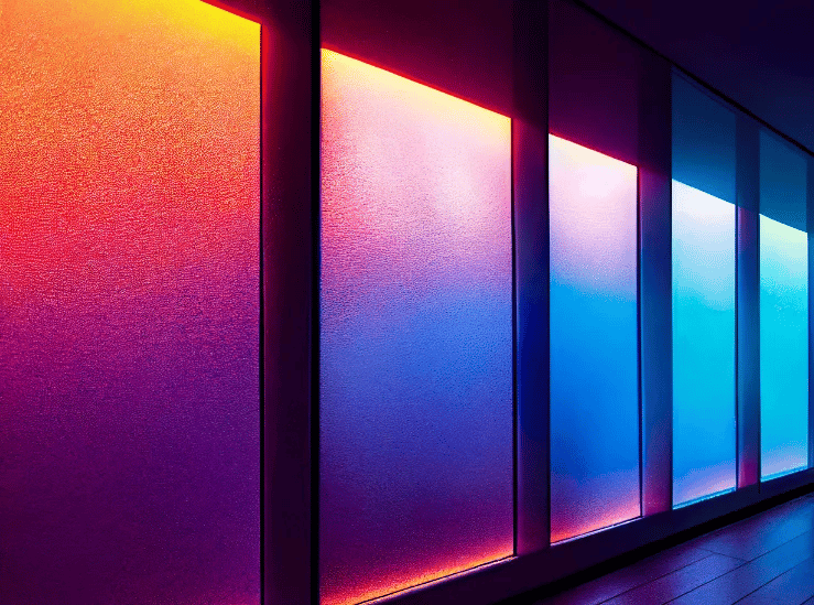 Premium colored glass window replacement