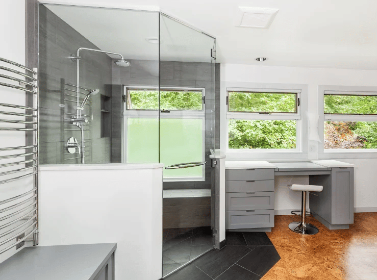 Custom Shower Doors Denver for walk-in shower enclosures