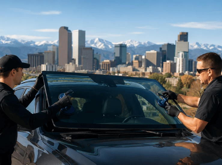 Windshield Replacement in Denver Colorado by certified technicians